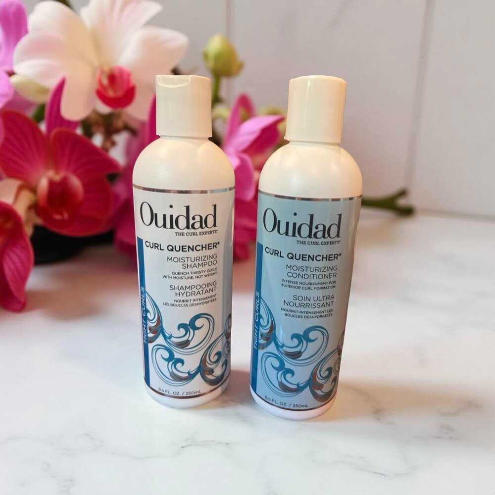 Ouidad Curl Quencher Moisturizing Shampoo & Conditioner 8.5 oz